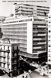 Alger - Boulevard Camille Saint-Saens - Siege de la B.I.A.N.